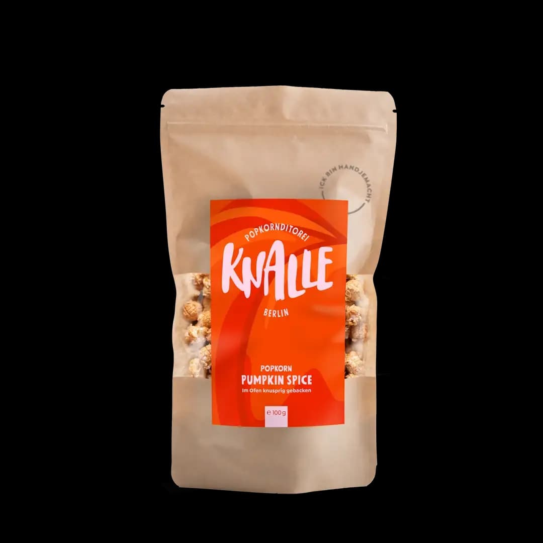 Knalle Popcorn - Pumpkin Spice, 100g